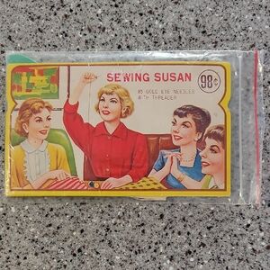 Vintage Sewing Susan Needle Set